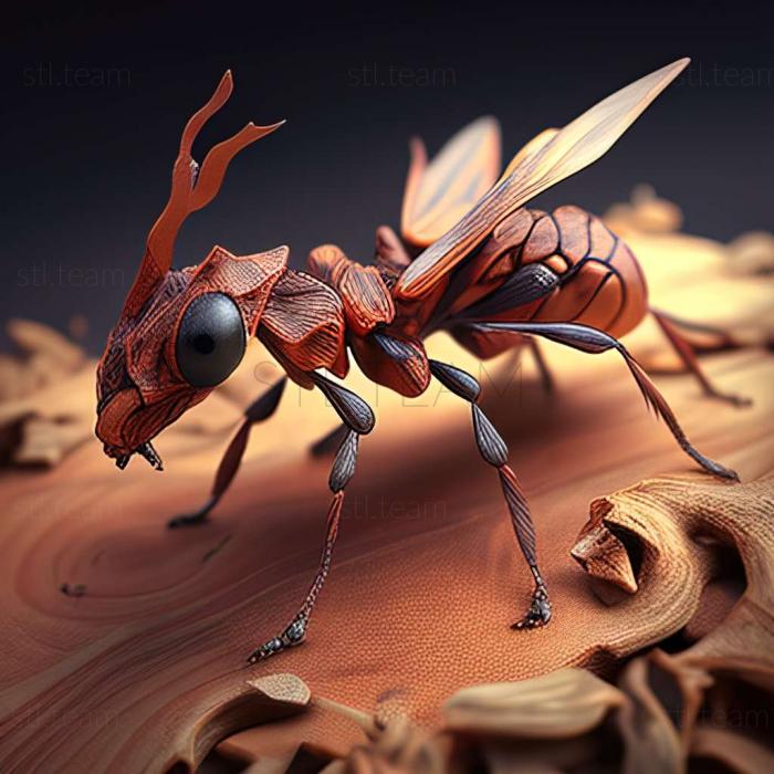 3D model Myrmecia vindex (STL)